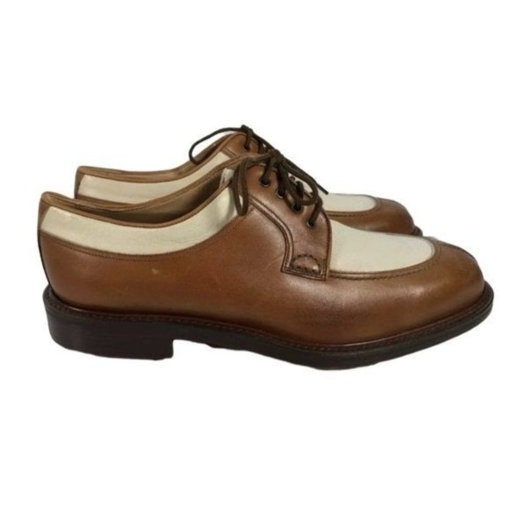 Vintage Nike Men's Brown Leather Golf Shoe Size 9.5 *No Box*